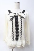 axes femme Red label / ビッグリボントップス  生成り Y-25-06-09-090-PU-TO-SZ-ZY