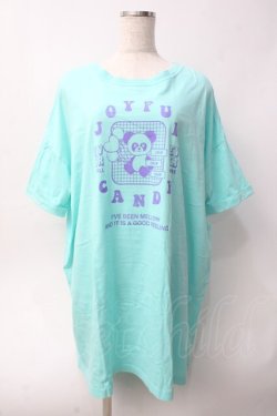 画像1: Candy Stripper / プリントTシャツ  ミント Y-25-06-09-093-PU-TO-SZ-ZY