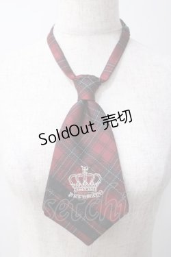 画像1: PUTUMAYO / 刺繍入りタイ  アカ Y-25-06-09-013-PT-ZA-SZ-ZY