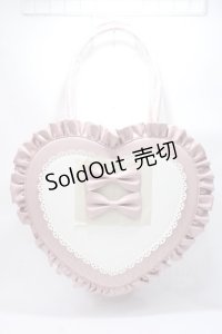 axes femme kawaii / 推し活ハートバッグ  ピンク Y-25-06-09-014-AX-BG-SZ-ZY