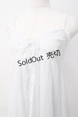 画像3: axes femme POETIQUE / レーシーキャミワンピース  サックス Y-25-06-09-104-AX-OP-SZ-ZY