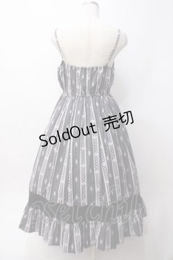 画像2: axes femme POETIQUE / レースアップキャミワンピース  黒 Y-25-06-09-105-AX-BL-SZ-ZY