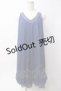 axes femme / ストライプワンピース  紺 Y-25-06-09-119-AX-OP-SZ-ZY