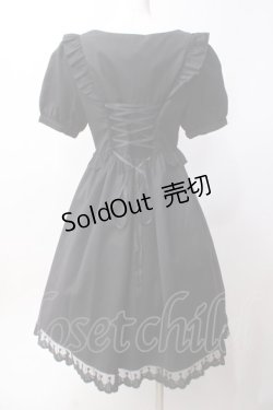 画像2: axes femme POETIQUE / バルーンフリルチュニ  黒 Y-25-06-09-122-AX-OP-SZ-ZY
