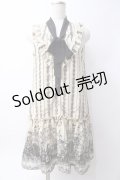 axes femme / お城シルエットボウタイチュニ  生成り Y-25-06-09-124-AX-OP-SZ-ZY