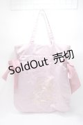 Maison de FLEUR / リトルツインスターズトートバック  ピンク Y-25-06-09-015-LO-BG-SZ-ZY