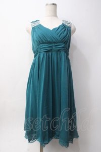 axes femme / パーティードレス  グリーン Y-25-06-09-127-AX-OP-SZ-ZY