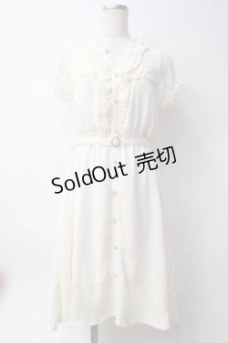 画像3: axes femme / 総レースワンピース  生成り Y-25-06-09-129-AX-OP-SZ-ZY