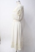 axes femme / レーシー切り替えワンピース  生成り Y-25-06-09-130-AX-OP-SZ-ZY