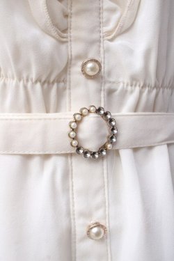 画像3: axes femme / レーシー切り替えワンピース  生成り Y-25-06-09-130-AX-OP-SZ-ZY
