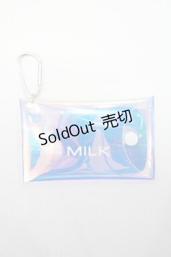 画像1: MILK / シャイニングオーロラポーチ  オーロラ Y-25-06-09-002-ML-ZA-SZ-ZY