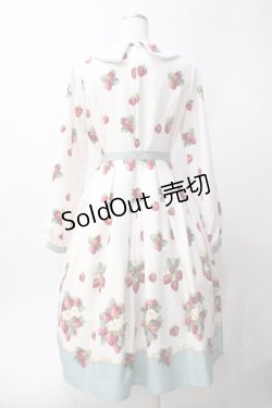 画像3: Melody BasKet / Royal Berry フラットカラーワンピース  アイボリー Y-25-06-09-144-LO-OP-SZ-ZT456