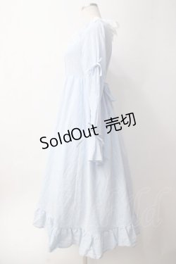 画像2: Cherirulu Chocola / MYレースフリルワンピース  サックス Y-25-06-09-162-LO-OP-SZ-ZY
