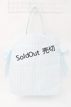 画像2: Maison de FLEUR / シナモンWリボントートバック  サックス Y-25-06-09-018-LO-BG-SZ-ZY