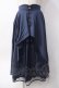 画像1: axes femme / フロントジップイレヘムスカート  紺 Y-25-06-09-171-AX-TO-SZ-ZY (1)