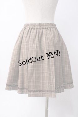 画像2: axes femme / ダブルボタンキュロット  ブラウン Y-25-06-09-175-AX-PA-SZ-ZY