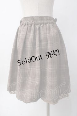 画像3: axes femme / サイドベルトタックキュロット  ブラウン Y-25-06-09-176-AX-PA-SZ-ZY