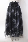 axes femme / テレスコープPTスカート  黒 Y-25-06-09-181-AX-SK-SZ-ZY