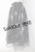 axes femme / テレスコープPTスカート  黒 Y-25-06-09-181-AX-SK-SZ-ZY