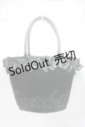 m petit by misako / NINA'Sコラボ リボンファーバッグ  黒 Y-25-06-09-020-LO-BG-SZ-ZT