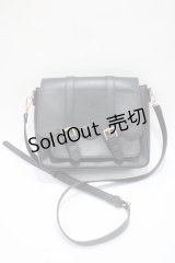 m petit by misako / スカラップショルダーバッグ  黒 Y-25-06-09-022-LO-BG-SZ-ZT-K023