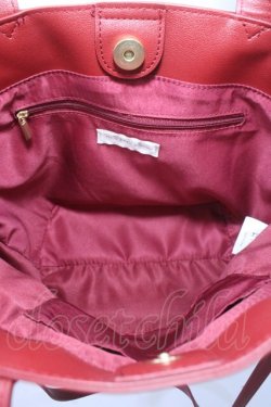 画像3: m petit by misako / AMハナパンチング2WAYバッグ  アカ Y-25-06-09-024-LO-BG-SZ-ZY
