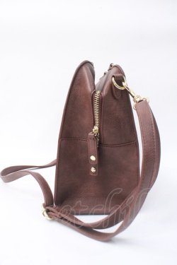 画像3: Maison de FLEUR Petite Robe canone / 列車に飛び乗るボストンバッグ  ブラウン Y-25-06-09-025-EL-BG-SZ-ZY