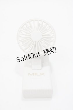 画像1: MILK / 3way ハンディファン   Y-25-06-09-004-ML-ZA-SZ-ZY