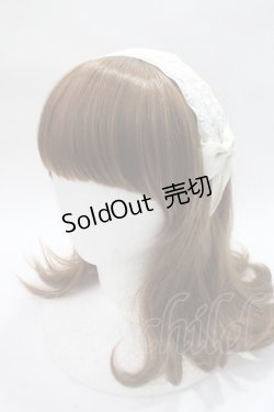 画像1: m petit by misako / レースリボンカチューシャ   Y-25-06-09-027-LO-AC-SZ-ZT208-F001