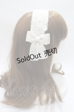 画像3: m petit by misako / レースリボンカチューシャ   Y-25-06-09-027-LO-AC-SZ-ZT208-F001