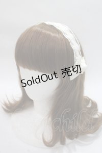 m petit by misako / NINA'Sコラボヘッドドレス  生成り Y-25-06-09-031-LO-AC-SZ-ZY
