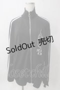 LISTEN FLAVOR / ブラックキャットジャージ  黒 Y-25-06-12-061-PU-TO-SZ-ZT337