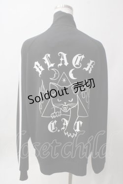 画像2: LISTEN FLAVOR / ブラックキャットジャージ  黒 Y-25-06-12-061-PU-TO-SZ-ZT337