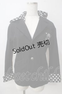 PUTUMAYO / エンブレムワッペンフード付きジャケット  黒 Y-25-06-12-071-PT-JA-SZ-ZT342