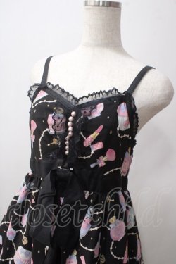 画像3: Angelic Pretty / Dreamy Girlハイウエストジャンパースカート  黒 Y-25-06-12-077-AP-OP-SZ-ZY