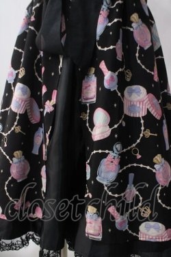 画像4: Angelic Pretty / Dreamy Girlハイウエストジャンパースカート  黒 Y-25-06-12-077-AP-OP-SZ-ZY