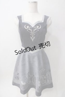 画像1: Secret Honey / ノルウェーワンピース(アナと雪の女王ver) 2 紺 Y-25-06-12-082-CA-OP-SZ-ZT456