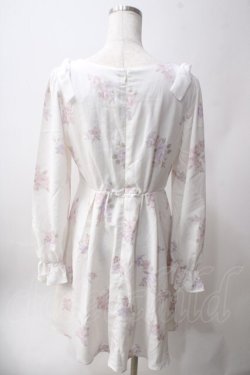 画像2: LODISPOTTO / ショルダーリボンローズワンピース M 白 Y-25-06-12-094-LO-OP-SZ-ZY