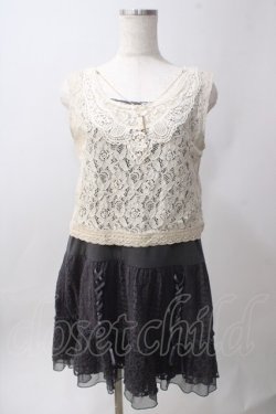 画像1: axes femme /重ね着ワンピース M グレー Y-25-06-12-097-AX-OP-SZ-ZY