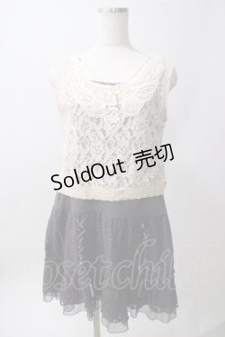 画像1: axes femme /重ね着ワンピース M グレー Y-25-06-12-097-AX-OP-SZ-ZY