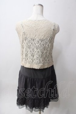 画像2: axes femme /重ね着ワンピース M グレー Y-25-06-12-097-AX-OP-SZ-ZY