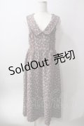 axes femme POETIQUE / 小花柄ロングワンピース M 茶 Y-25-06-12-105-AX-OP-SZ-ZY