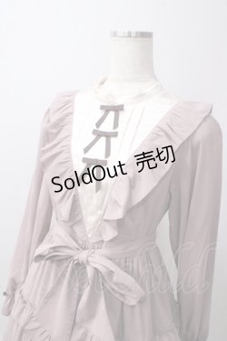 画像3: axes femme kawaii / クラシカルフリルロングワンピ  ピンク Y-25-06-12-114-AX-OP-SZ-ZY