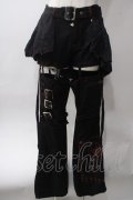 MAD / フルレングス付キショートパンツ S 黒 Y-25-06-12-117-PU-PA-SZ-ZY