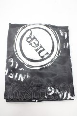 NieR Clothing / NieRオリジナル総柄枕カバー  黒 Y-25-06-12-002-PU-ZA-SZ-ZT0810Y