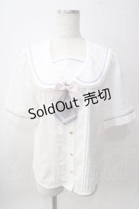 Amavel / Fancy Dolphin Marineブラウス F ラベンダー Y-25-06-12-011-CA-BL-SZ-ZY