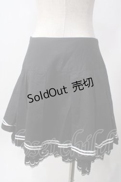 画像2: ALICE and the PIRATES / ケイトセーラースカート  黒 Y-25-06-12-129-PA-SK-SZ-ZY