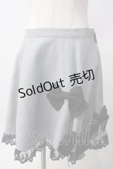 ALICE and the PIRATES / 千鳥柄スクールスカート  グレー Y-25-06-12-130-PA-SK-SZ-ZY