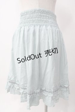 画像2: axes femme / ティアードフリルスカート M ミント Y-25-06-12-133-AX-SK-SZ-ZY