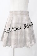 axes femme / 釦デザインプリーツキュロット M ブラウン Y-25-06-12-136-AX-SK-SZ-ZY